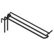 Гачок торговий на сітку КДСцу-250 чорний 1.1.8.250_Ч фото