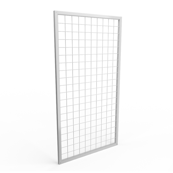 Сетка - решетка торговая в рамке 104х54 см ячейка 5х5 см 2.2.9 фото