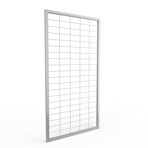 Сетка - решетка торговая в рамке 104х54 см ячейка 5х10 см 2.2.11 фото