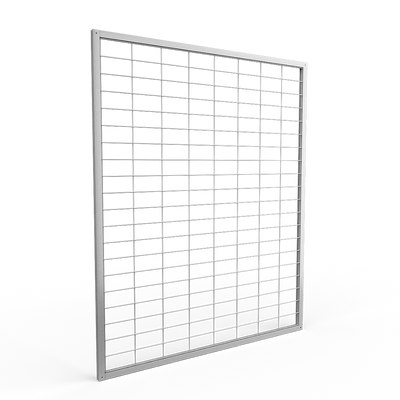Сетка - решетка торговая в рамке 104х84 см ячейка 5х10 см 2.2.12 фото
