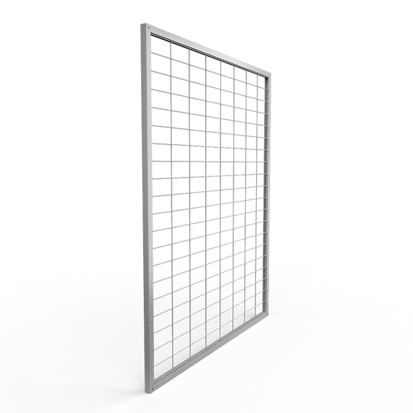 Сетка - решетка торговая в рамке 104х84 см ячейка 5х10 см 2.2.12 фото