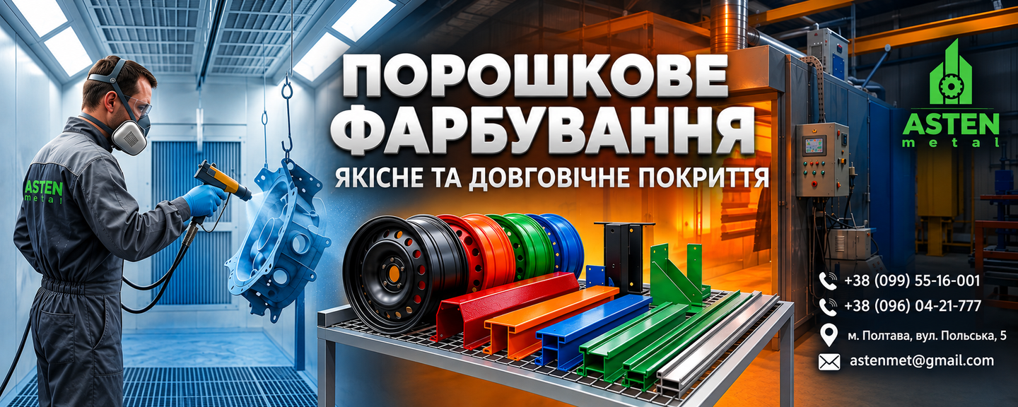 Порошкове фарбування