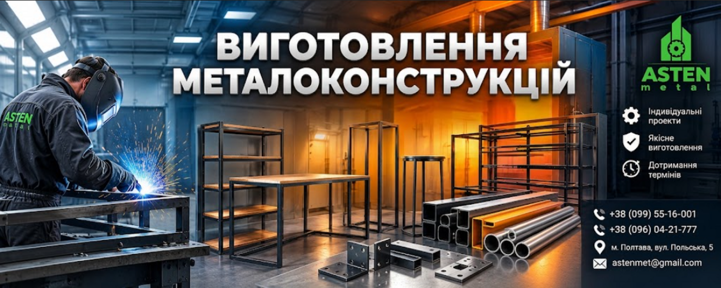 Виготовлення металоконструкцій