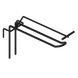 Гачок торговий на сітку КДСц-150 чорний 1.1.7.150_Ч фото